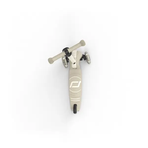 Trotineta copii pliabila, reglabila, roti luminoase, Highwaykick 3S Led Ash, 3+ ani, pana la 50 kg, Scoot & Ride [9]