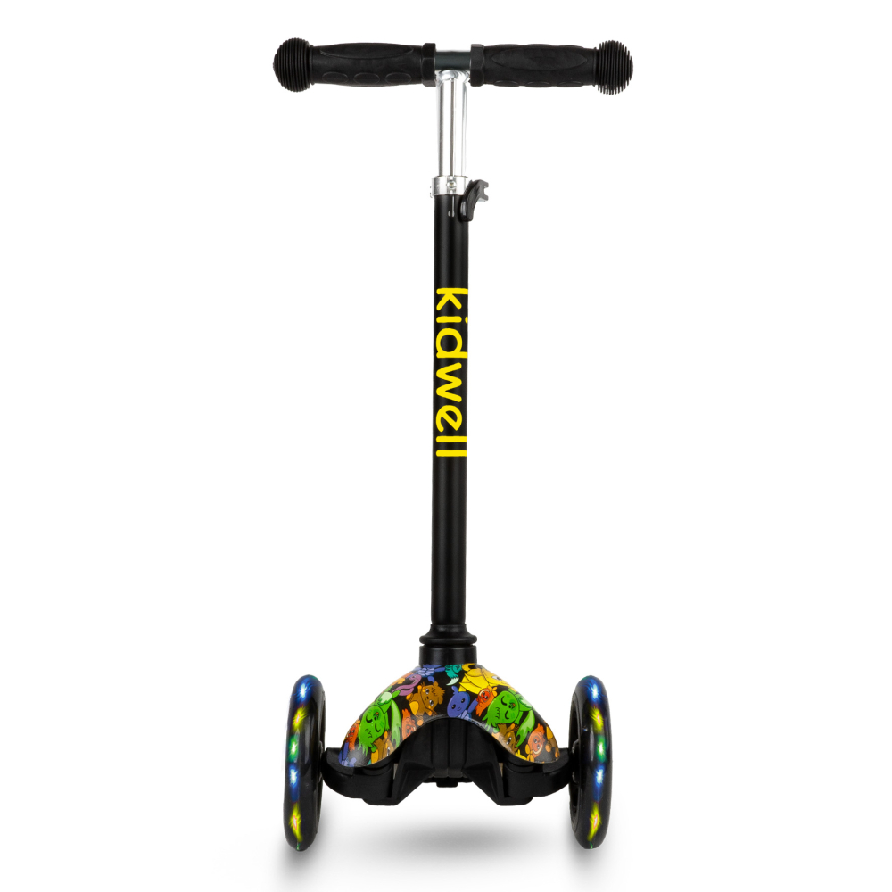 Trotineta copii, reglabila, roti luminoase, Uno Orbitail, 3+ ani, pana la 25 kg, Kidwell [4]