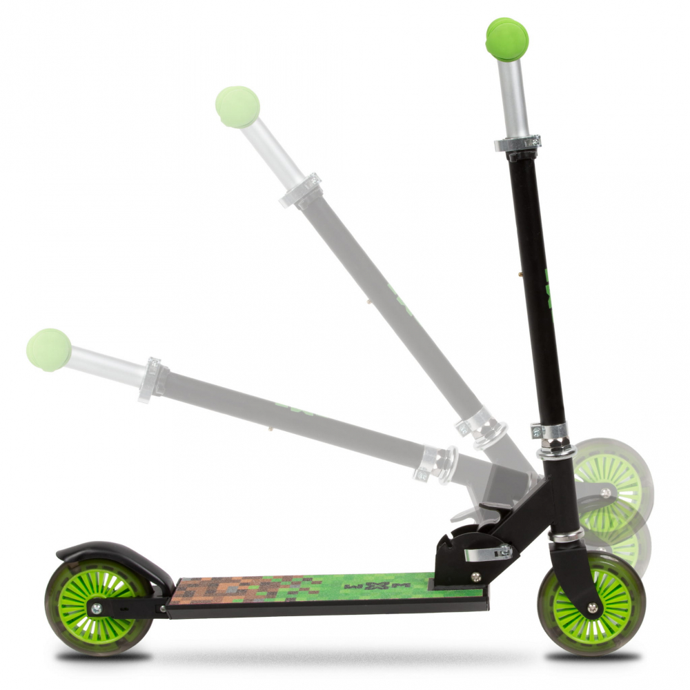 Trotineta pliabila, WXM, SKIPO Game, aluminiu, roti LED 120mm, pana la 50 kg, multicolor [2]