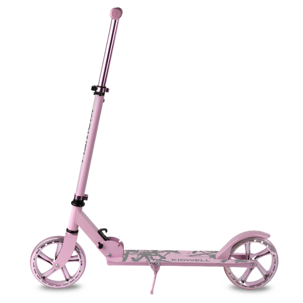 Trotinetă pliabilă Kidwell BLAST Light Pink, roți mari 200 mm, rulmenți ABEC-7, ultra ușoară 3.8 kg, 100 kg, 8+ ani [4]