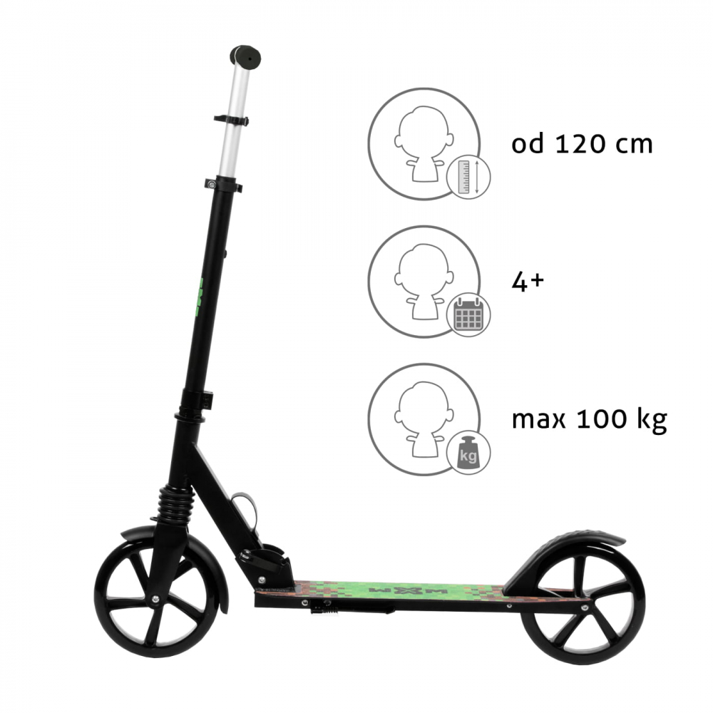 Trotineta pliabila, WXM, DRIFF Game, Roți 200mm | ABEC-7 | până la 100 kg, 4 ani + [8]