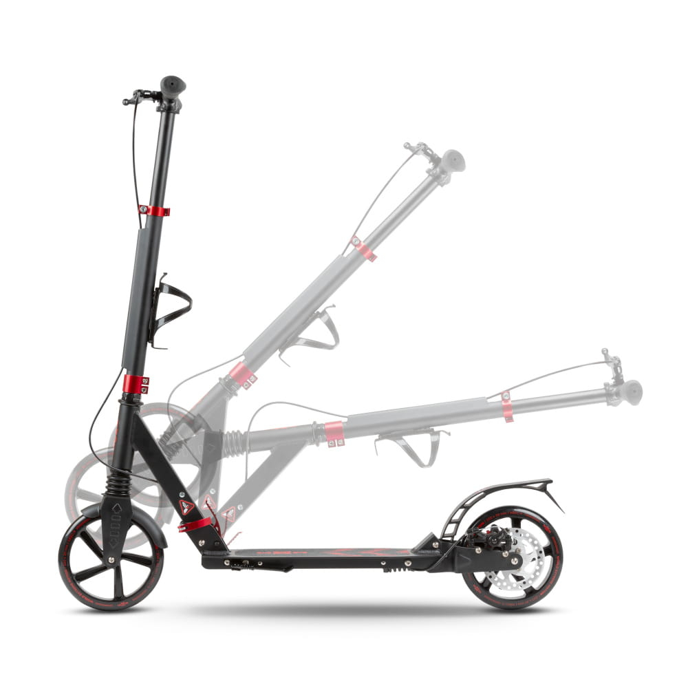 Trotineta pliabila, WXM, WXM RST-A02, Frana pe disc, Roți 200mm | ABEC-9 | 2 amortizoare | până la 100 kg , 6 ani + [6]