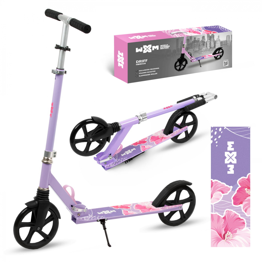 Trotineta pliabila, WXM, DRIFF Hibiscus City, Roți 200mm | ABEC-7 | până la 100 kg, 4 ani + [1]