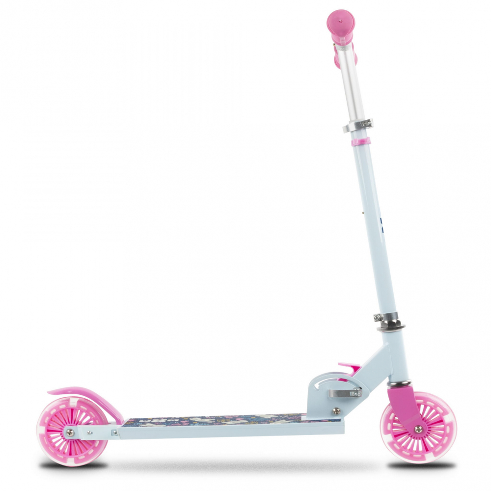 Trotineta pliabila, WXM, SKIPO Dog, aluminiu, roti LED 120mm, pana la 50 kg, multicolor [6]