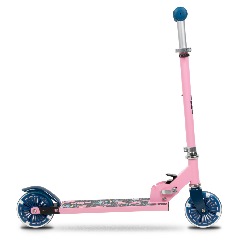 Trotineta pliabila, WXM, SKIPO Unicorn, aluminiu, roti LED 120mm, pana la 50 kg, multicolor [4]