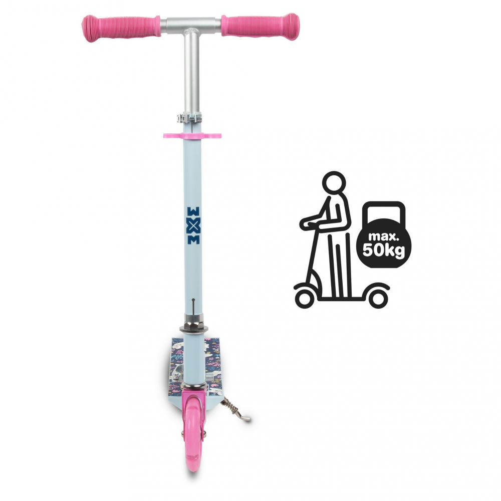Trotineta pliabila, WXM, SKIPO Dog, aluminiu, roti LED 120mm, pana la 50 kg, multicolor [7]