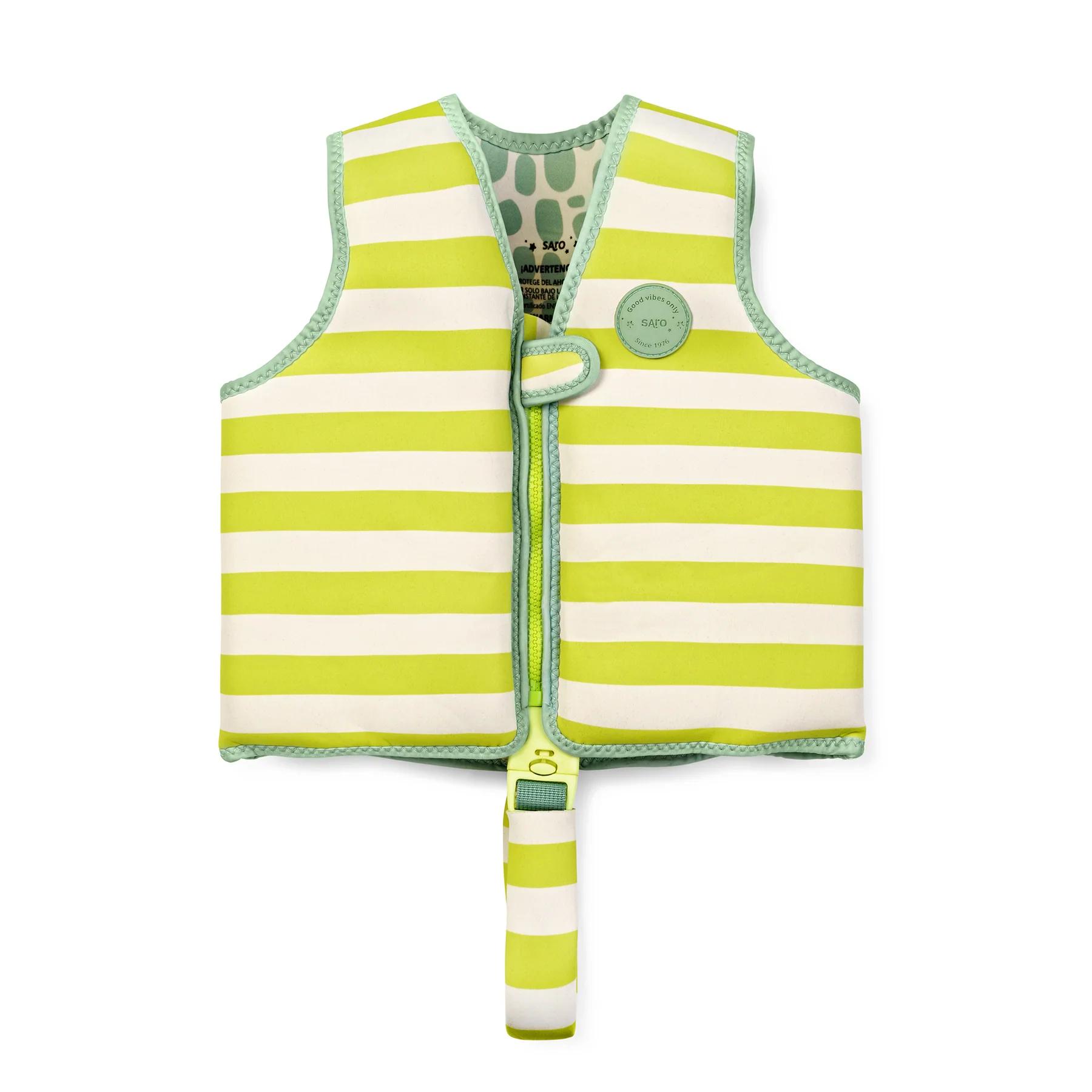 Vestă de Înot Copii cu Protecție UV UPF 50+ Fun in the sun by Saro – Vestă Flotabilă Evolutivă 1-3 Ani [3]