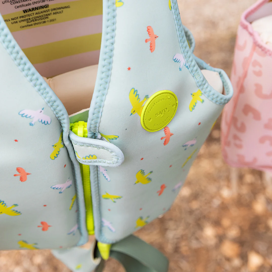 Vestă de Înot Copii cu Protecție UV UPF 50+ Tropicool by Saro – Vestă Flotabilă Evolutivă 1-3 Ani [2]