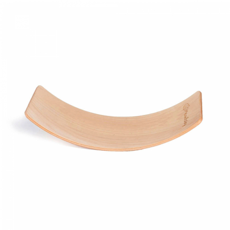 Balance board - Balance board - Placa de echilibru din lemn natur pentru copii, MeowBaby®