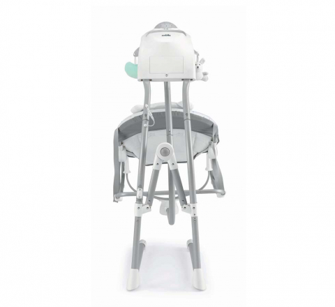 Balansoar si scaun 2 in 1 cu melodii si sunete, 4 viteze pentru leganare bebe, proiector de lumina, Orso Luna [4]