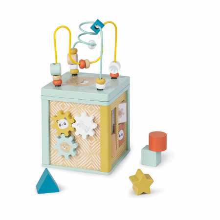 Cub de activitati din lemn, Saro Baby [2]