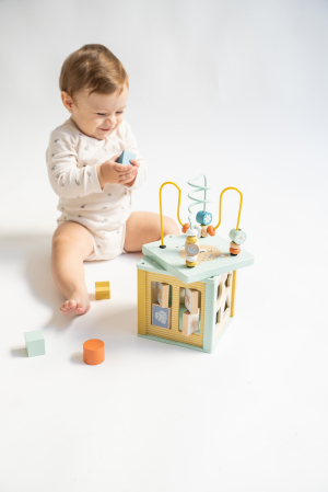 Cub de activitati din lemn, Saro Baby [15]