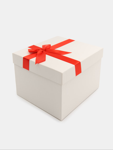 Cutie pentru cadou – 20 × 18 × 14 cm Elegantă, cu capac și decorațiuni 3D [1]