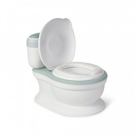 Olita de tip WC, muzicala, alb si mint [1]