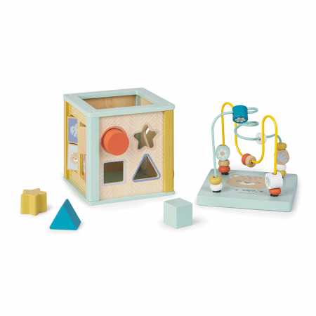 Cub de activitati din lemn, Saro Baby [4]