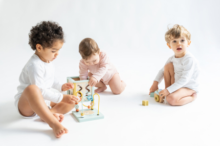 Cub de activitati din lemn, Saro Baby [12]
