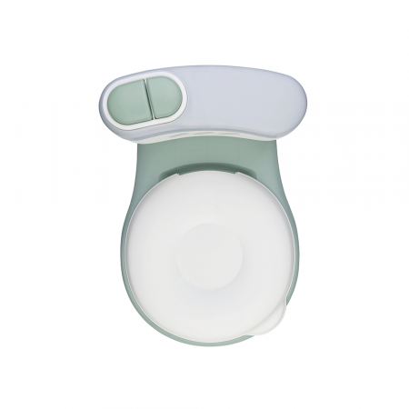 Olita de tip WC, muzicala, alb si mint [4]