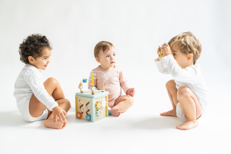 Cub de activitati din lemn, Saro Baby [11]