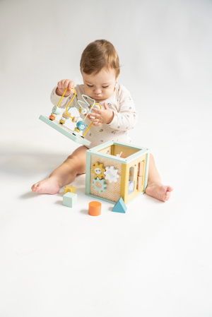 Cub de activitati din lemn, Saro Baby [16]