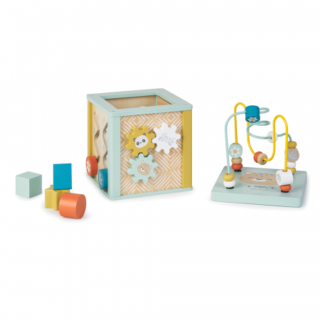 Cub de activitati din lemn, Saro Baby [6]