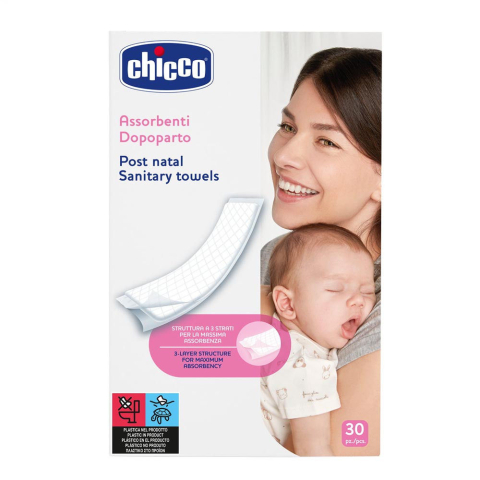 Baie & Ingrijire - Absorbante sanitare postnatale Chicco, 30Buc