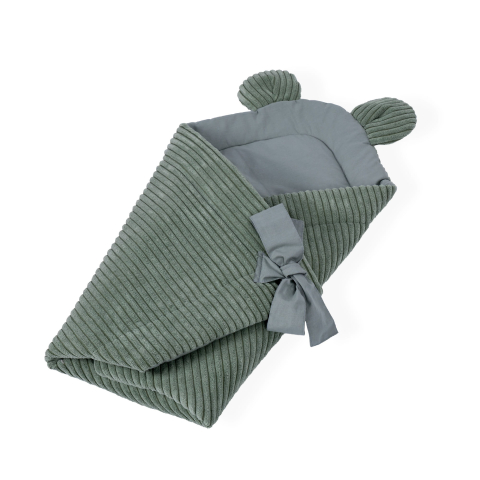 Pilote - Baby Swaddle for Sleeping and Wrapping pentru nou-născuți MeowBaby® Aesthetic Olive Green – confort și siguranță din primele clipe