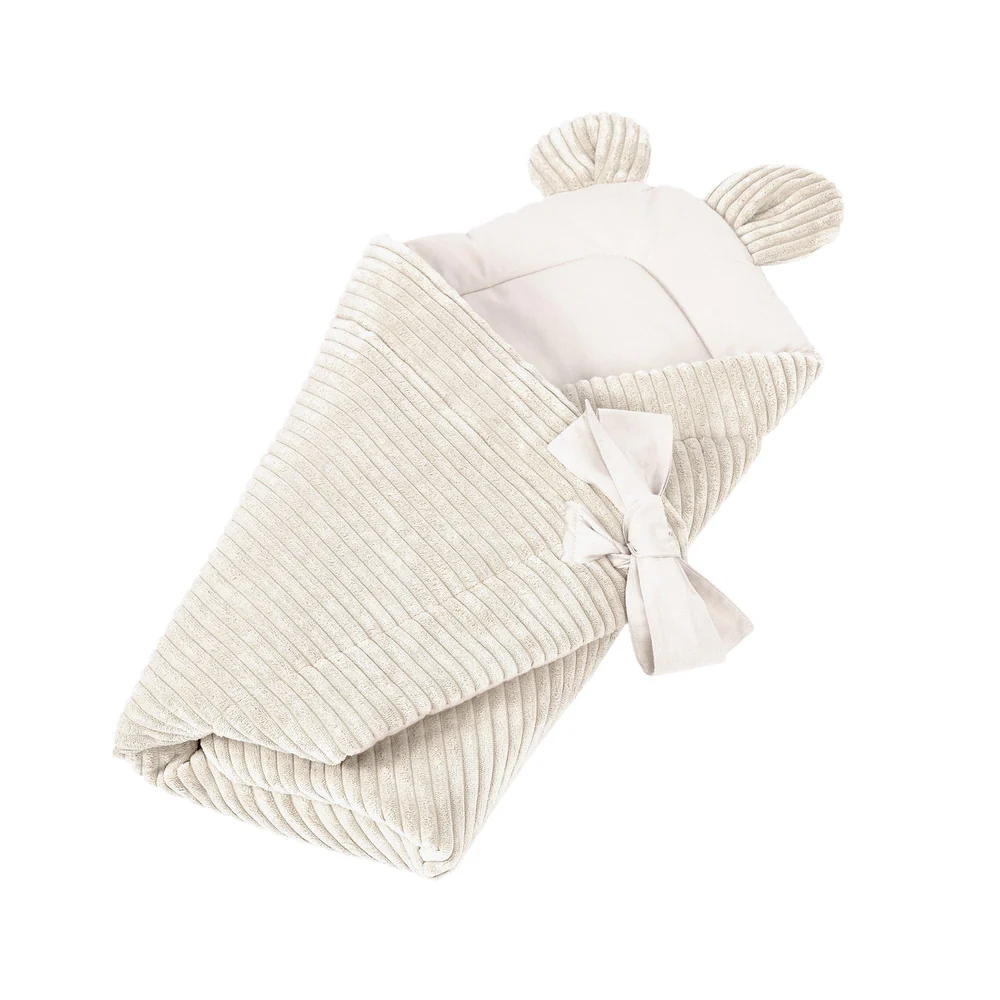 Pilote - Baby Swaddle for Sleeping and Wrapping pentru nou-născuți MeowBaby® Aesthetic Ecru – confort și siguranță din primele clipe