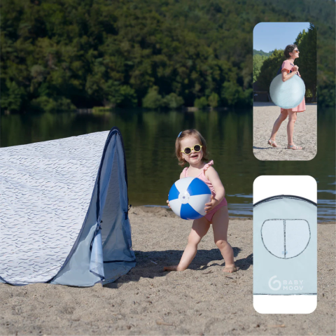 Babymoov - Cort cu protectie anti UV 50+ Blue Waves [4]