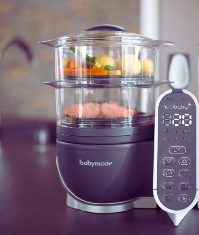 Babymoov - Robot multifunctional 5 in 1 Nutribaby (+) Industrial Grey [14]