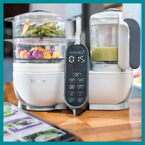 Babymoov - Robot multifunctional 5 in 1 Nutribaby (+) Loft White [8]