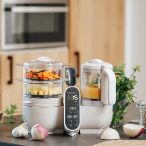 Babymoov - Robot multifunctional 5 in 1 Nutribaby (+) Mineral Beige [11]