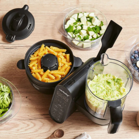 Babymoov - Robot multifunctional 5 in 1 Nutribaby (+) XL, Mineral Black [4]