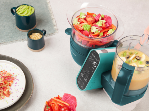 Babymoov - Robot multifunctional Nutribaby + 6 in 1 Opal Green [5]