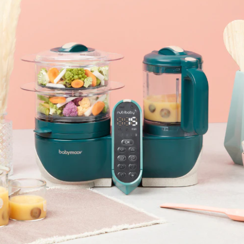 Babymoov - Robot multifunctional Nutribaby + 6 in 1 Opal Green [4]