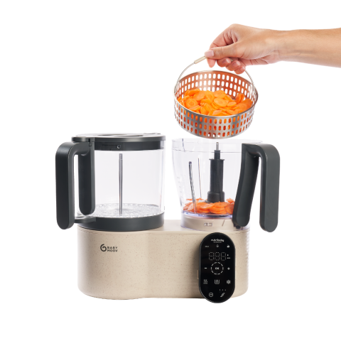 Babymoov - Robot multifunctional Nutribaby Evolution 5 in 1, cu functii integrate de feliere si razuire [2]