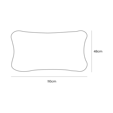 Balansoar Montessori din Lemn Dream Rocker MeowBaby – Mărime Mare, cu Pernă Bej, Multifuncțional Leagăn + Tunel + Scară | Placaj Lăcuit, Max 50kg [6]