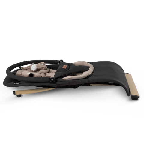 Balansoar pentru bebeluși Kidwell RUBI Gold/Negru – confort, siguranță și relaxare din primele zile [3]