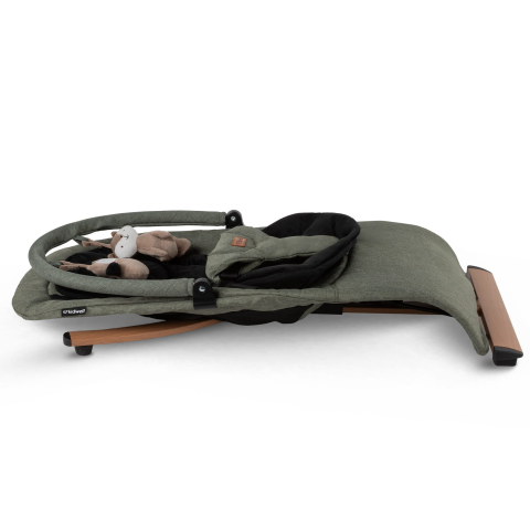 Balansoar pentru bebeluși Kidwell RUBI Verde/Negru – confort, siguranță și relaxare din primele zile [3]