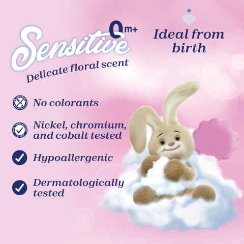 Balsam concentrat Chicco, pentru haine. Delicate Flowers, 750ml, 0luni+ [5]