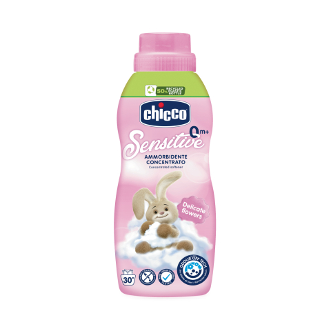 Ingrijire textile & igiena rufe - Balsam concentrat Chicco, pentru haine. Delicate Flowers, 750ml, 0luni+