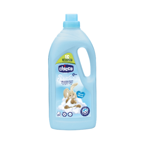 Ingrijire textile & igiena rufe - Balsam concentrat Chicco, pentru haine. Sweet Talcum, 1.5L, 0luni+