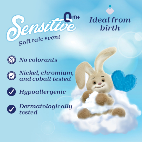 Balsam concentrat Chicco, pentru haine. Sweet Talcum, 1.5L, 0luni+ [2]