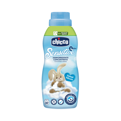 Ingrijire textile & igiena rufe - Balsam concentrat Chicco, pentru haine. Sweet Talcum, 750ml, 0luni+