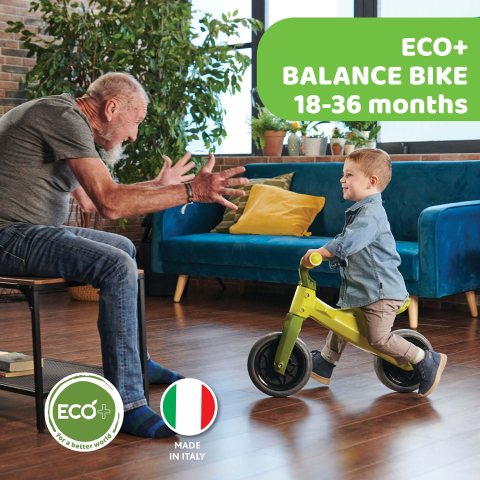 Bicicleta copii Chicco Green Hopper ecologica pentru echilibru, 18luni+ [8]