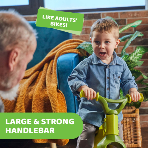 Bicicleta copii Chicco Green Hopper ecologica pentru echilibru, 18luni+ [3]