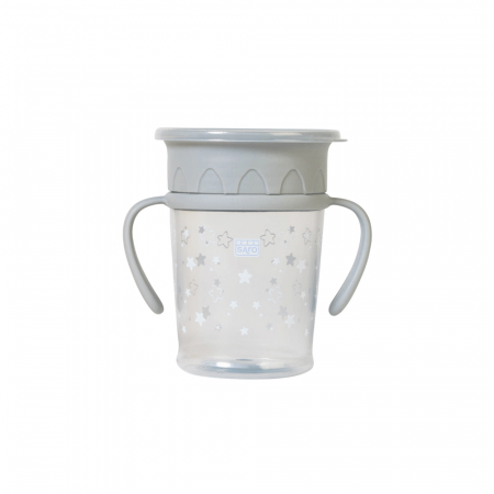 Căni - Cana anti-picurare 360º „Amazing Cup” - 270ml, Grey