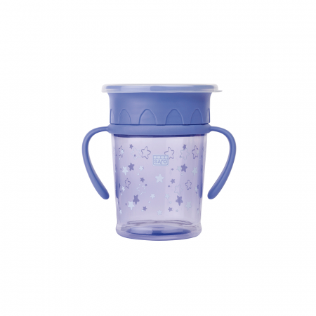 Căni - Cana anti-picurare 360º „Amazing Cup” - 270ml, Blue