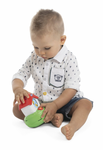 Carusel muzical 3 in 1 Chicco Stupul albinutelor cu proiectie, 0 luni+ [6]