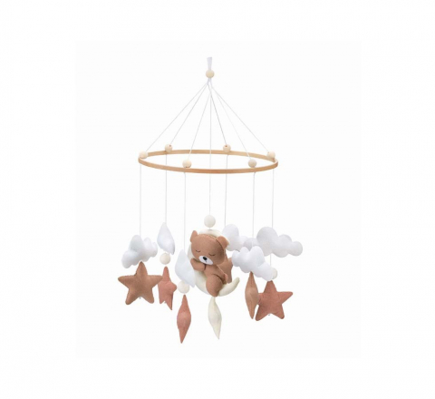 Accesorii patut - Carusel cadru din lemn circular pentru patut Cullami 0m+ de la Cam, Teddy