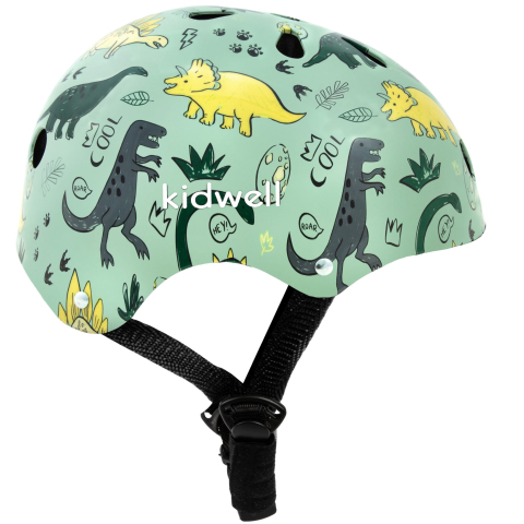 Casca de protectie pentru copii, sistem de reglare, S, 48 la 52 cm, 1 an+, ORIX PLUS Dino , Kidwell [5]